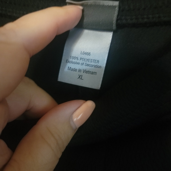 Misses Sz XL Champion Blavk Capris Cropped Athletic Pants - Picture 4 of 5